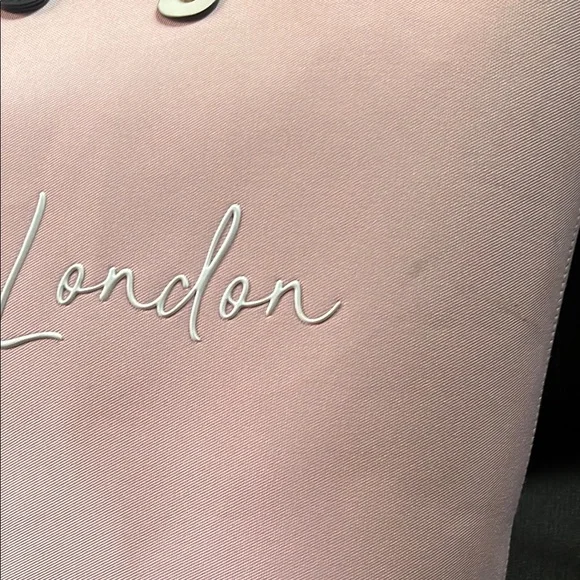 RADLEY LONDON Pink Leather Tote with Metallic Accents - Picture 2 of 7